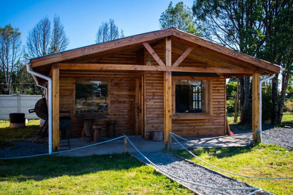 •Cabanas Patagonia• Puerto Montt Buitenkant foto